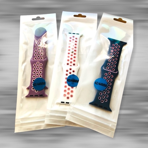 NWT: Sport Watch Band (3 Pack) for Apple Watch